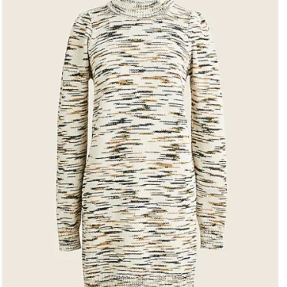 Space Dye Sweater Dress